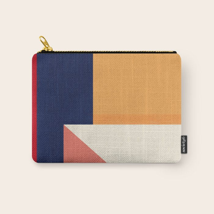 Minimal Geometric Abstraction 95 Carry All Pouch Gallery Image 1