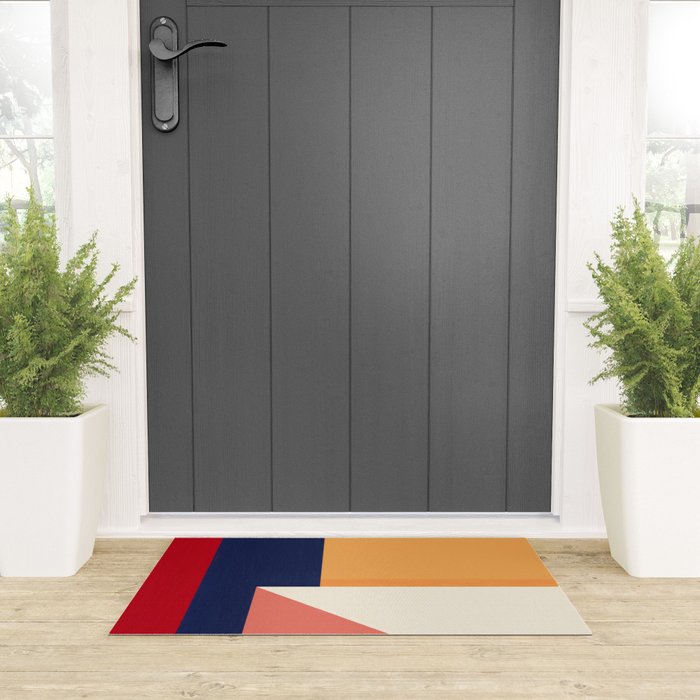 Minimal Geometric Abstraction 95 Welcome Mat Gallery Image 3