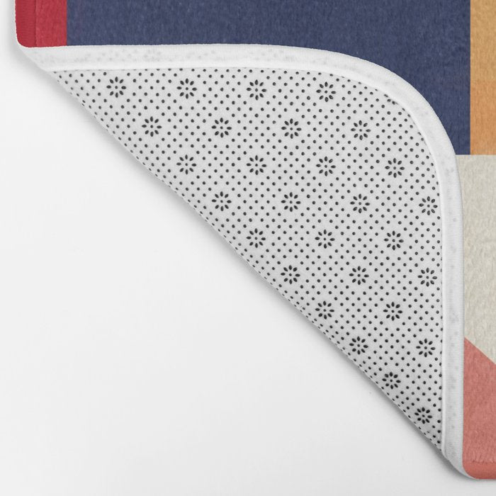 Minimal Geometric Abstraction 95 Bath Mat Gallery Image 2