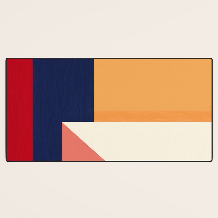 Minimal Geometric Abstraction 95 Desk Mat Gallery Image 3