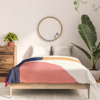 Minimal Geometric Abstraction 95 Comforter Gallery Image 3