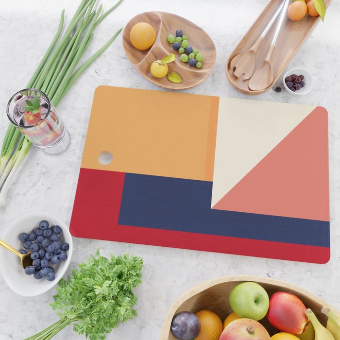 Minimal Geometric Abstraction 95 Cutting Board Gallery Image 2