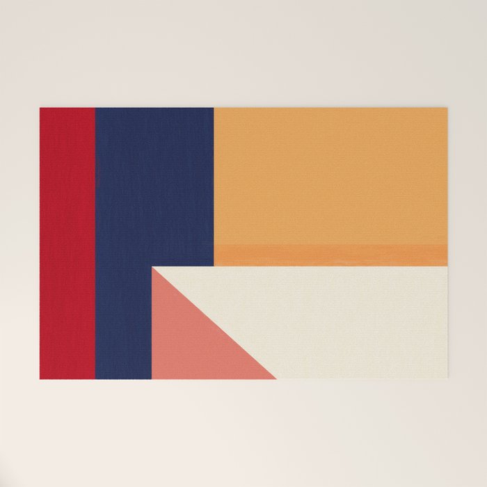Minimal Geometric Abstraction 95 Welcome Mat Gallery Image 1