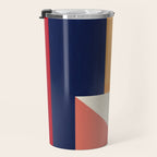 Minimal Geometric Abstraction 95 Travel Mug Gallery Image 3