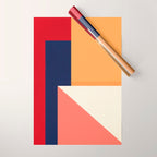 Minimal Geometric Abstraction 95 Wrapping Paper Gallery Image 1