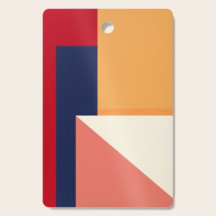 Minimal Geometric Abstraction 95 Cutting Board Gallery Image 1