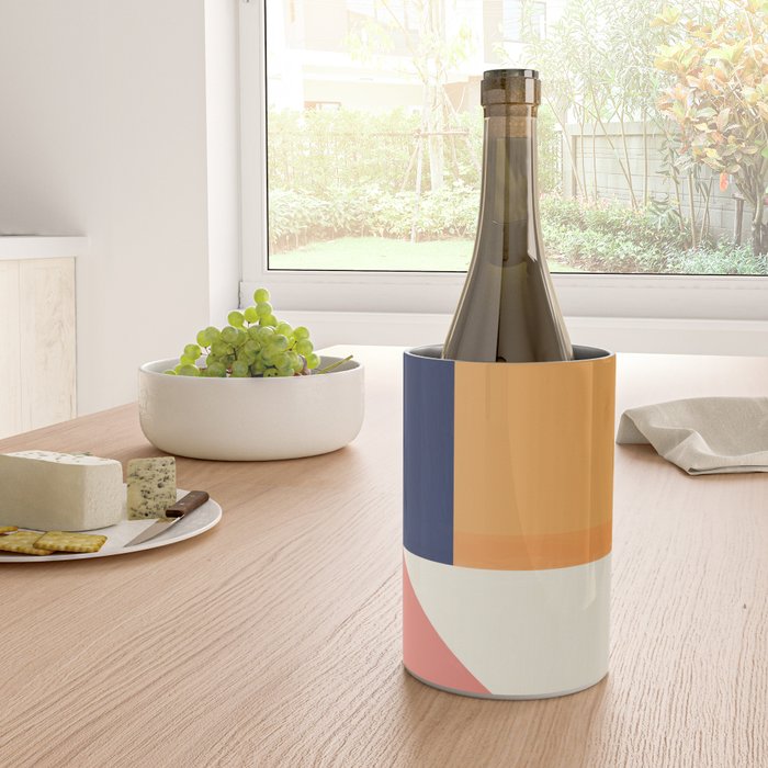 Minimal Geometric Abstraction 95 Wine Chiller Gallery Image 4