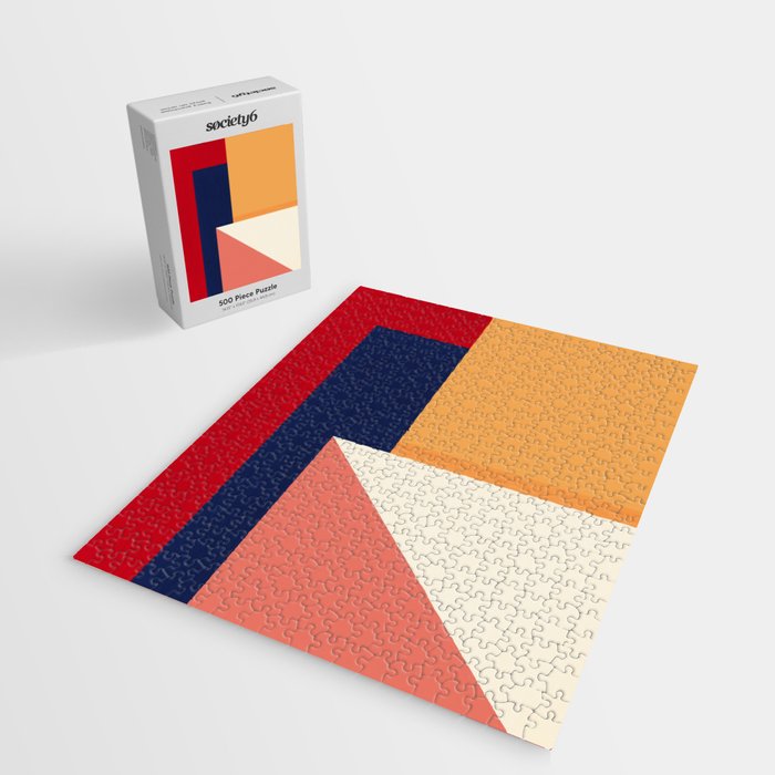 Minimal Geometric Abstraction 95 Jigsaw Puzzle Gallery Image 2