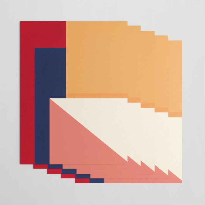 Minimal Geometric Abstraction 95 Wrapping Paper Gallery Image 3