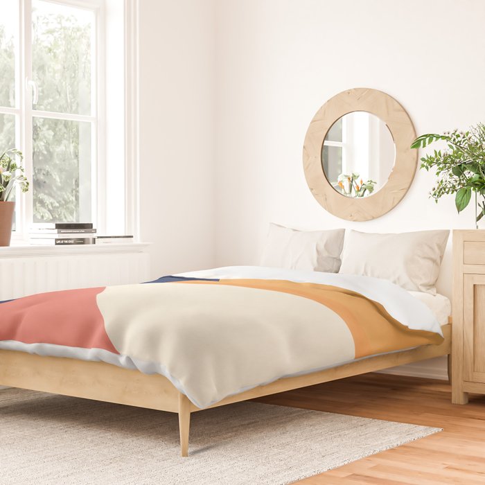 Minimal Geometric Abstraction 95 Duvet Cover Gallery Image 2