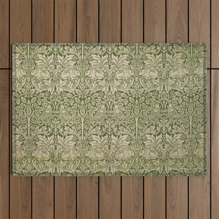 William Morris "Brer rabbit" 4. Outdoor Rug Gallery Image 1