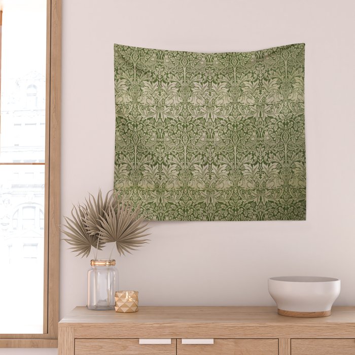 William Morris "Brer rabbit" 4. Wall Tapestry Gallery Image 2