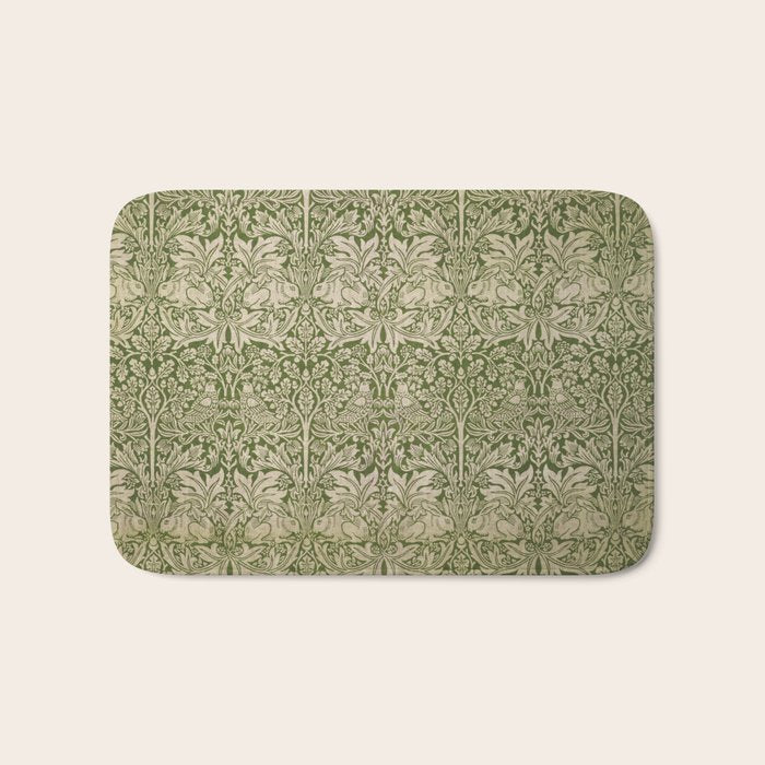 William Morris "Brer rabbit" 4. Bath Mat Gallery Image 1
