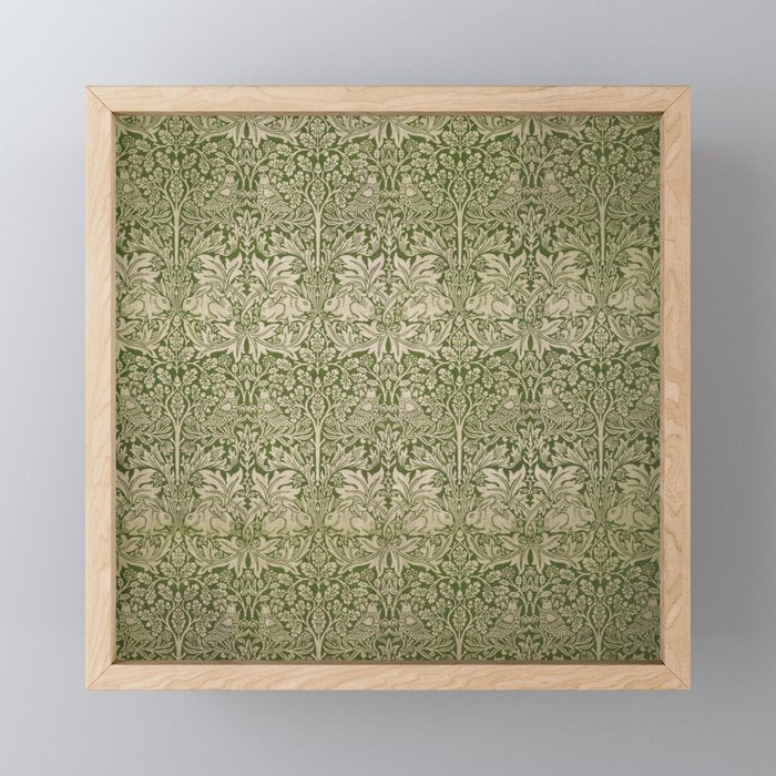 William Morris "Brer rabbit" 4. Mini Art Print Gallery Image 1