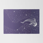 Star Eater - space from Dark Blue to Purple Rug Gallery Image 2