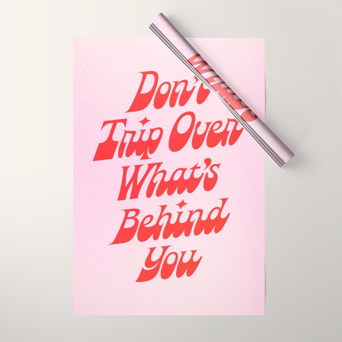 Don't Trip Wrapping Paper Gallery Image 1