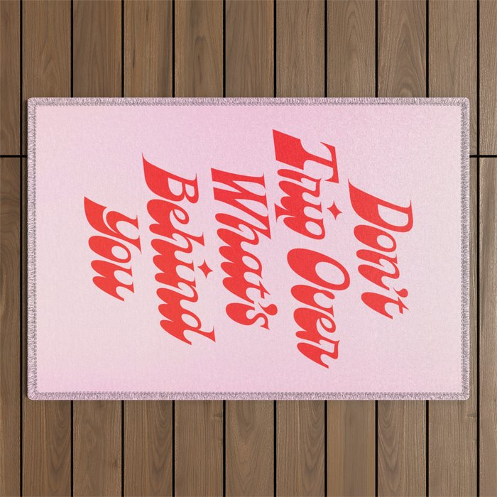 Don't Trip Outdoor Rug Gallery Image 1