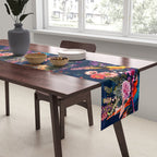FLORAL AND BIRDS XII Table Runner Gallery Image 2