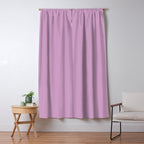 Lilac Pastel Purple Solid Color Window Curtain Gallery Image 5
