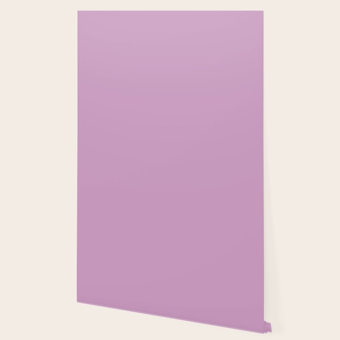 Lilac Pastel Purple Solid Color Wallpaper Gallery Image 2