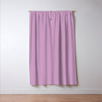 Lilac Pastel Purple Solid Color Window Curtain Gallery Image 3