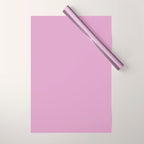 Lilac Pastel Purple Solid Color Wrapping Paper Gallery Image 1