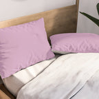 Lilac Pastel Purple Solid Color Pillow Sham Gallery Image 2