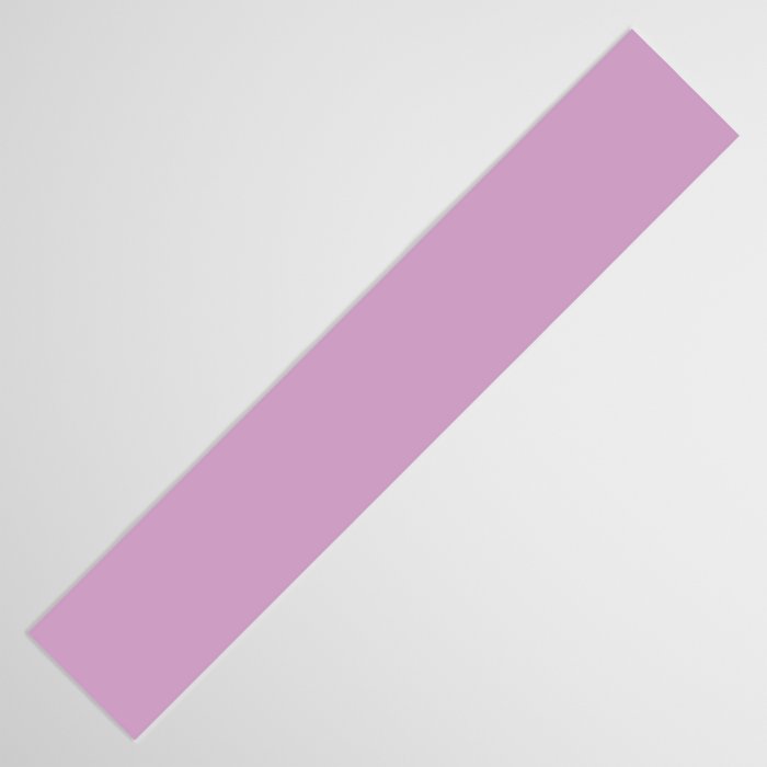 Lilac Pastel Purple Solid Color Table Runner Gallery Image 3