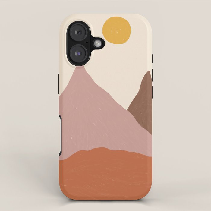 Acrylic Landscape #2 iPhone Case Gallery Image 1