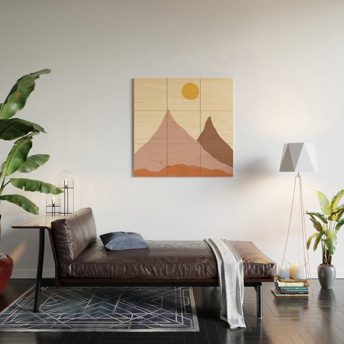 Acrylic Landscape #2 Wood Wall Art Gallery Image 2