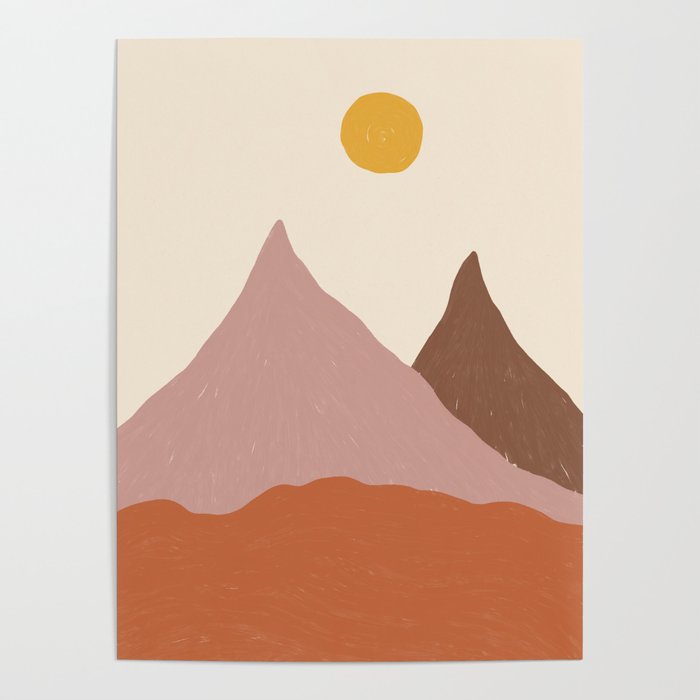 Acrylic Landscape #2 Poster Gallery Image 4