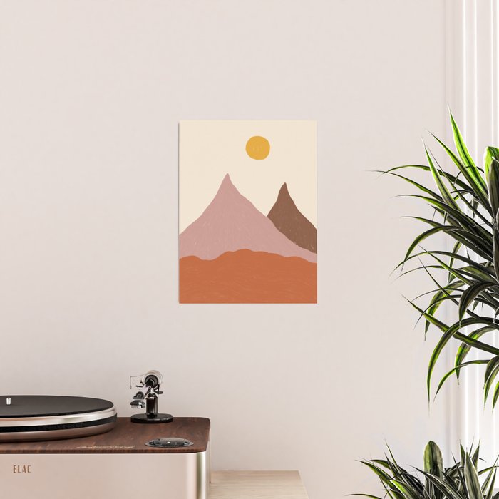 Acrylic Landscape #2 Poster Gallery Image 2