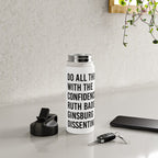 Do All Things with the Confidence of Ruth Bader Ginsburg Dissenting Water Bottle Gallery Image 4