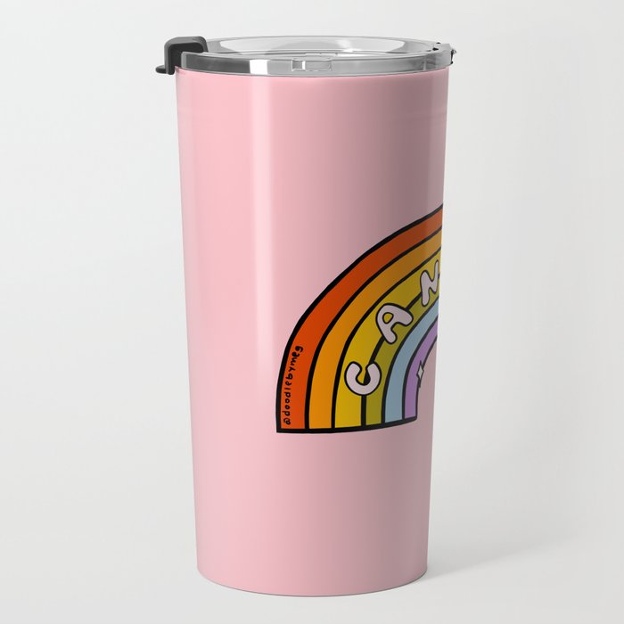 Cancer Rainbow Travel Mug Gallery Image 3