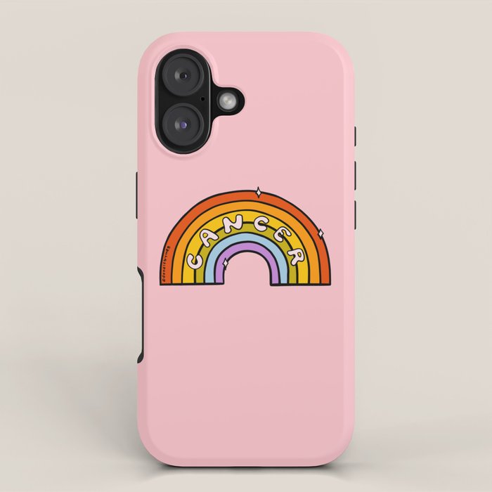 Cancer Rainbow iPhone Case Gallery Image 1