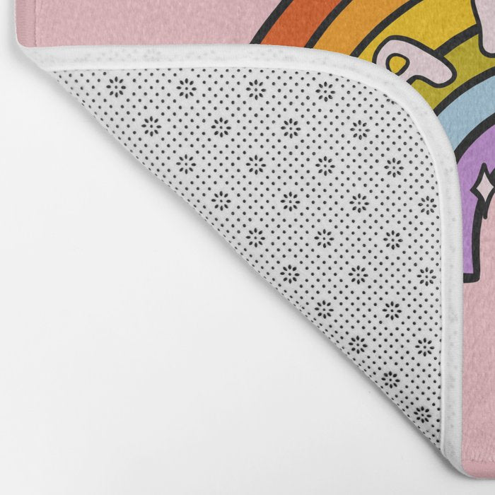 Cancer Rainbow Bath Mat Gallery Image 2
