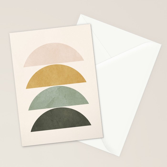 Minimal Geometric 51 Stationery Card Gallery Image 2