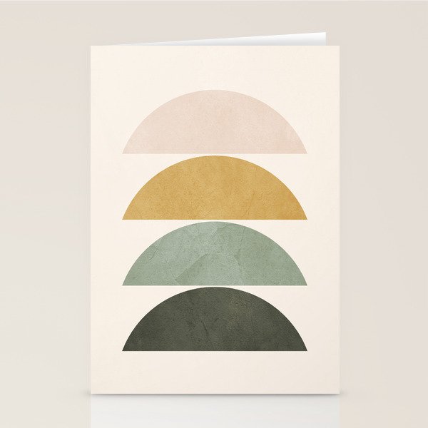 Minimal Geometric 51 Stationery Card Gallery Image 2