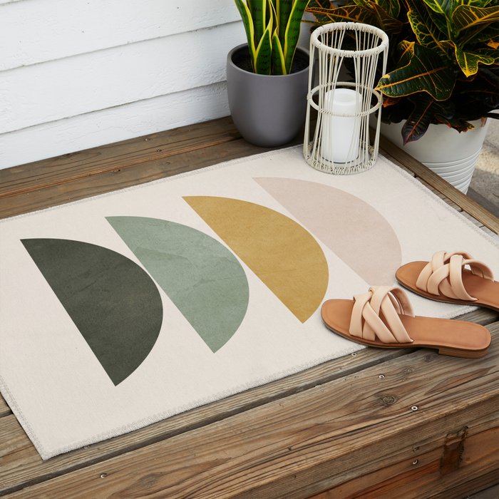 Minimal Geometric 51 Outdoor Rug Gallery Image 2