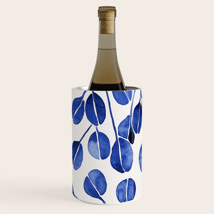 Silver Dollar Eucalyptus - Navy Wine Chiller Gallery Image 3