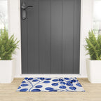 Silver Dollar Eucalyptus - Navy Welcome Mat Gallery Image 3