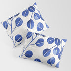 Silver Dollar Eucalyptus - Navy Pillow Sham Gallery Image 3