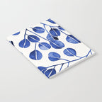 Silver Dollar Eucalyptus - Navy Notebook Gallery Image 2