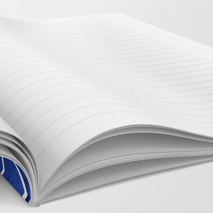Silver Dollar Eucalyptus - Navy Notebook Gallery Image 2
