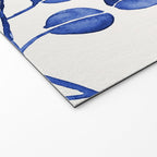 Silver Dollar Eucalyptus - Navy Welcome Mat Gallery Image 2