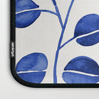 Silver Dollar Eucalyptus - Navy Laptop Sleeve Gallery Image 3