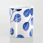 Silver Dollar Eucalyptus - Navy Coffee Mug Gallery Image 4