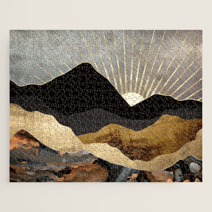 Copper and Gold Mountains Jigsaw Puzzle Gallery Image 1