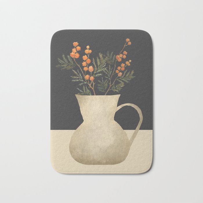Flowers In A Vase 23 Bath Mat Gallery Image 1