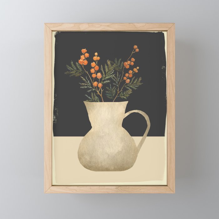 Flowers In A Vase 23 Mini Art Print Gallery Image 1